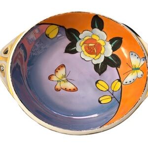 Beautiful Noritake soup bowl from the Estate of Florine Marks of Weight Watchers
